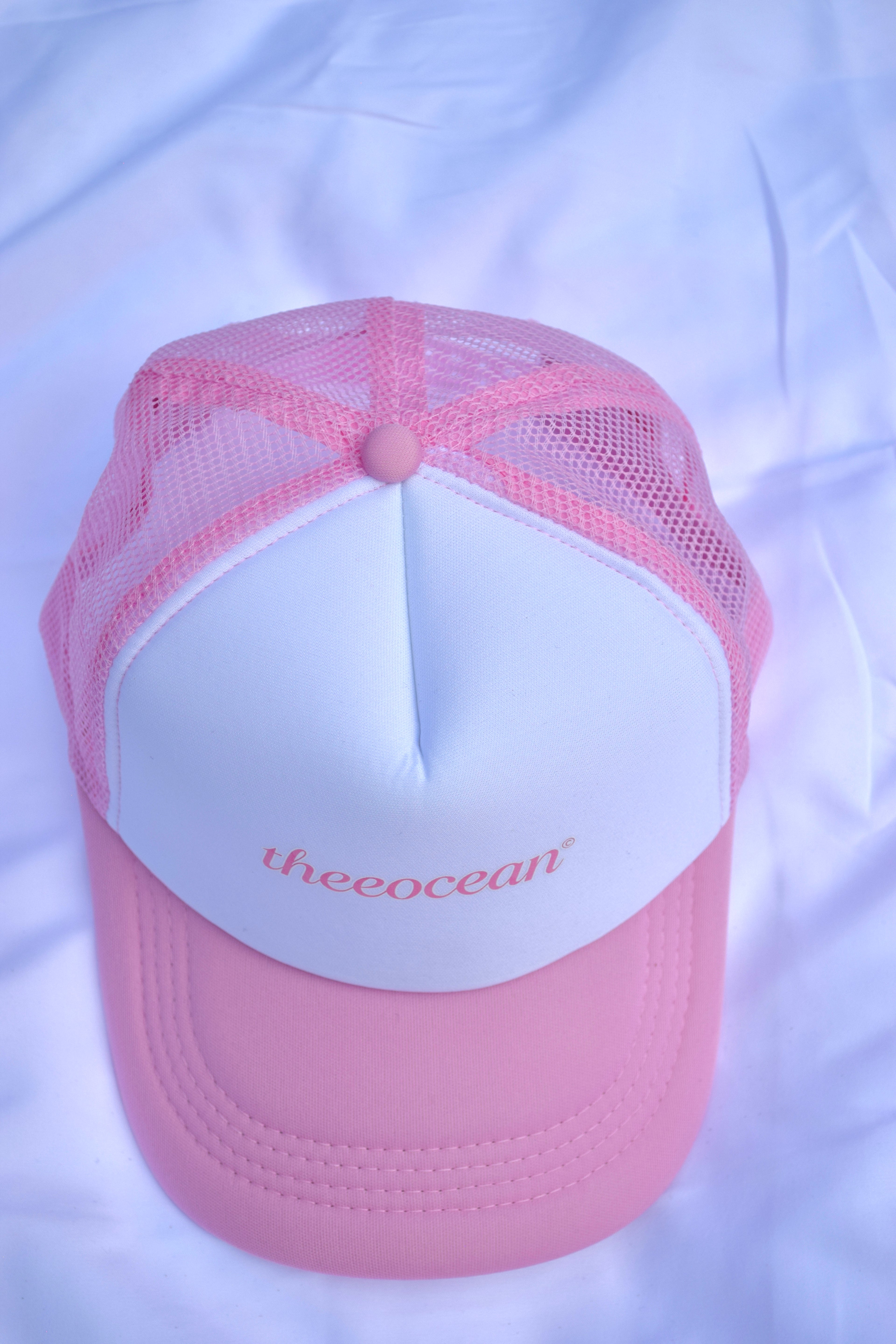 PINK”THEEOCEAN” CAP