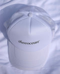 WHITE”THEEOCEAN” CAP