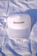 WHITE”THEEOCEAN” CAP