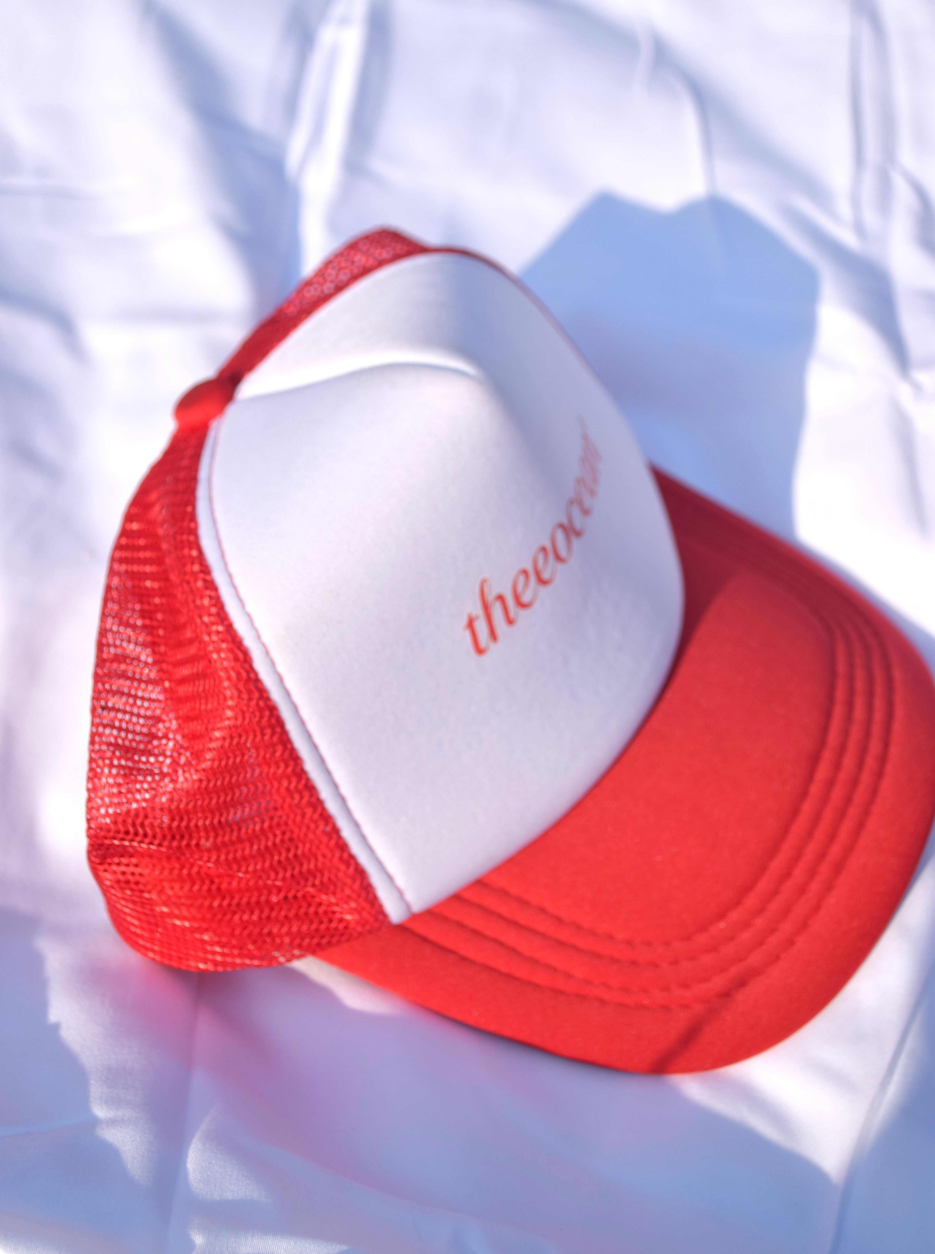 RED”THEEOCEAN” CAP